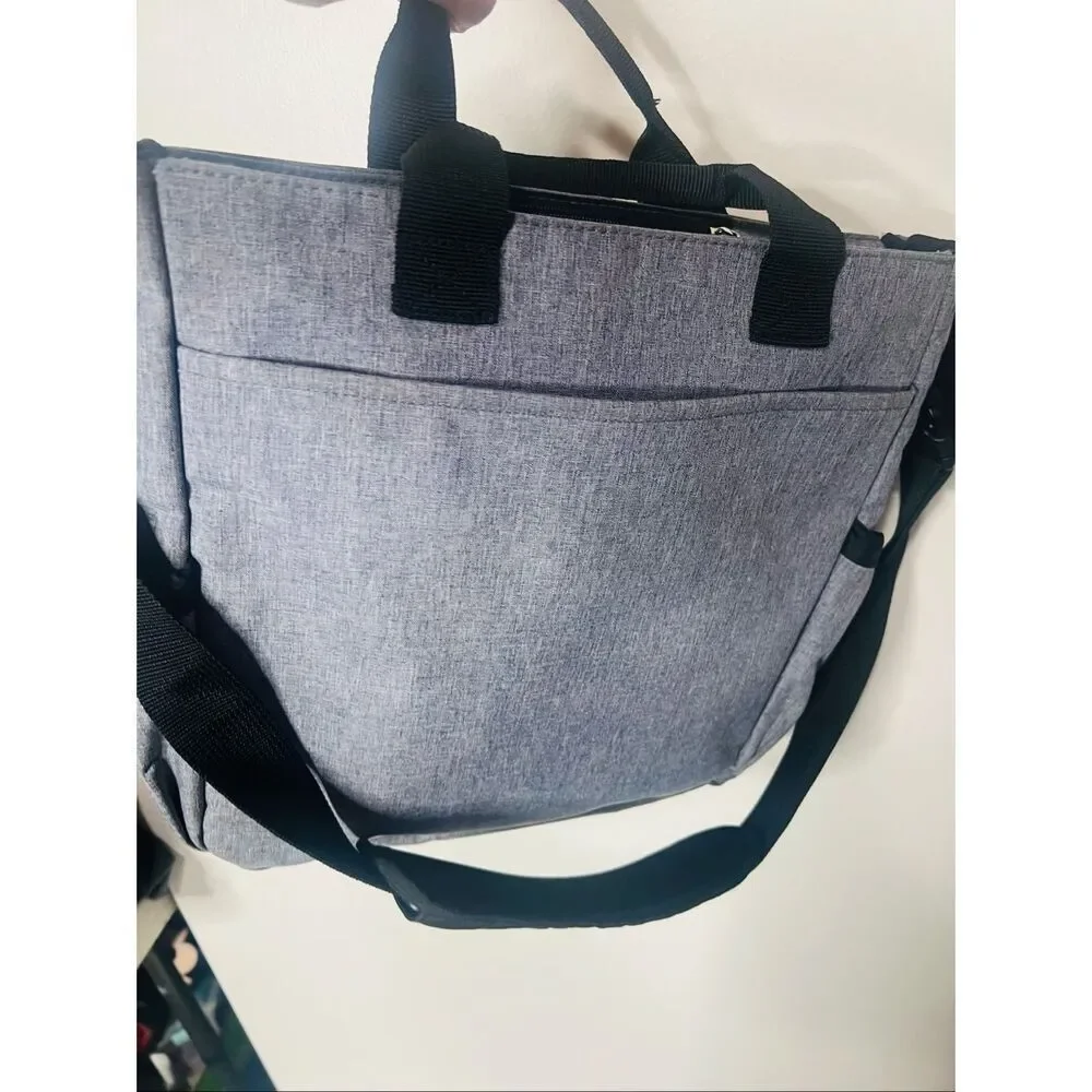Skip Hop Gray Black Unisex Baby Bag